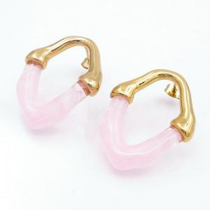 SS Gold-Plating Earring - KE120314-SP