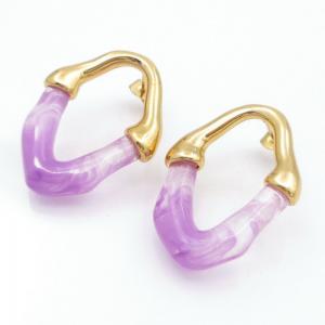 SS Gold-Plating Earring - KE120316-SP