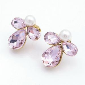 SS Gold-Plating Earring - KE120323-SP