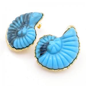 SS Gold-Plating Earring - KE120326-SP