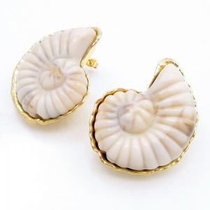 SS Gold-Plating Earring - KE120327-SP
