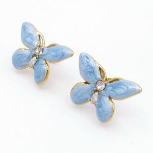 SS Gold-Plating Earring - KE120346-SP