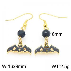 SS Gold-Plating Earring - KE120950-Z