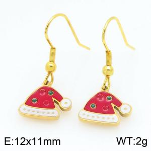 SS Gold-Plating Earring - KE121228-Z