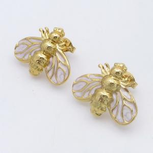 SS Gold-Plating Earring - KE121606-SP