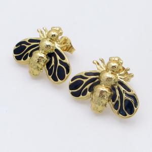 SS Gold-Plating Earring - KE121607-SP
