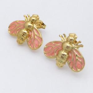 SS Gold-Plating Earring - KE121609-SP