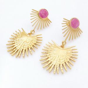 SS Gold-Plating Earring - KE121619-SP
