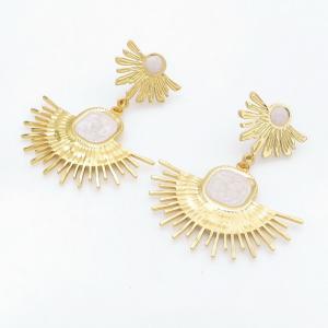 SS Gold-Plating Earring - KE121620-SP