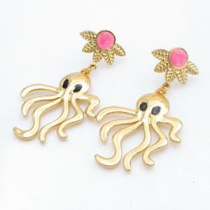 SS Gold-Plating Earring - KE121621-SP