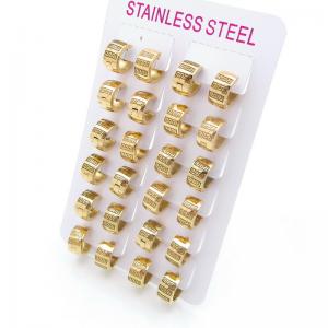 SS Gold-Plating Earring - KE121624-XY