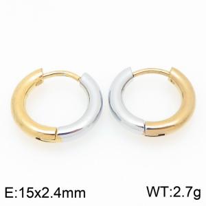 SS Gold-Plating Earring - KE121639-LO
