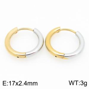 SS Gold-Plating Earring - KE121640-LO