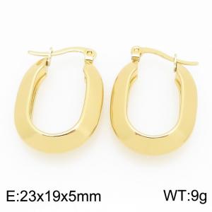 SS Gold-Plating Earring - KE121654-LO