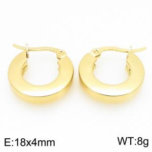 SS Gold-Plating Earring - KE121662-LO