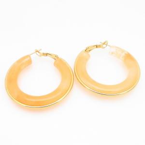 SS Gold-Plating Earring - KE121685-LO