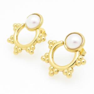 SS Gold-Plating Earring - KE121690-LO