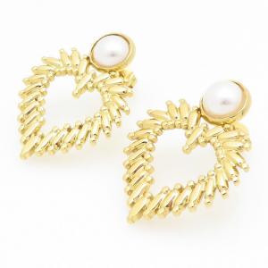 SS Gold-Plating Earring - KE121702-LO