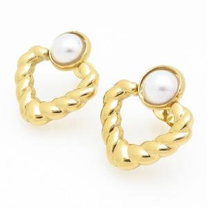 SS Gold-Plating Earring - KE121710-LO