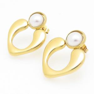 SS Gold-Plating Earring - KE121714-LO