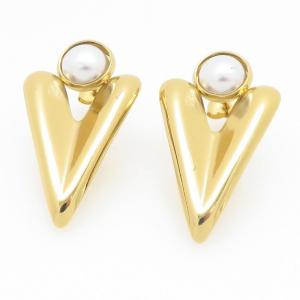 SS Gold-Plating Earring - KE121716-LO