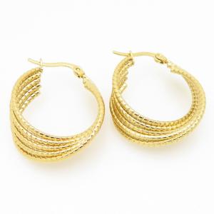 SS Gold-Plating Earring - KE121732-LO