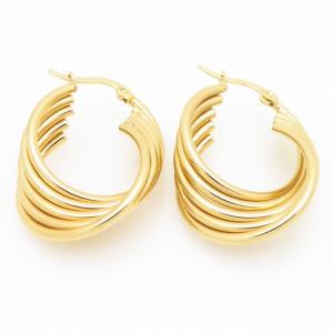 SS Gold-Plating Earring - KE121733-LO