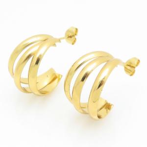 SS Gold-Plating Earring - KE121735-LO