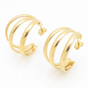 SS Gold-Plating Earring - KE121736-LO