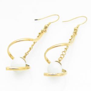 SS Gold-Plating Earring - KE121789-TLA