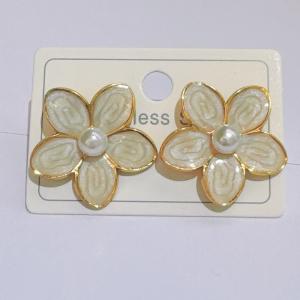 SS Gold-Plating Earring - KE121849-SXSJ