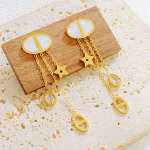 SS Gold-Plating Earring - KE121853-SXSJ