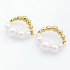 SS Gold-Plating Earring - KE122003-SP