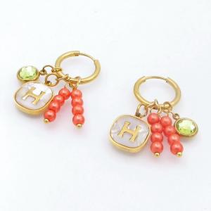 SS Gold-Plating Earring - KE122010-SP