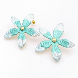 SS Gold-Plating Earring - KE122035-SP