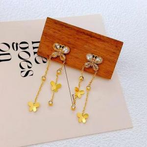 SS Gold-Plating Earring - KE122211-SXSJ