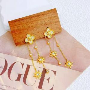 SS Gold-Plating Earring - KE122215-SXSJ