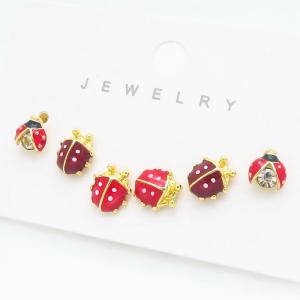 Copper Earring - KE122370-BI