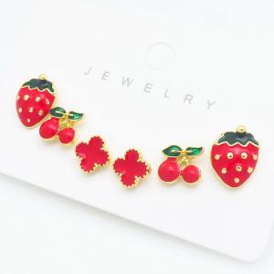 Copper Earring - KE122372-BI