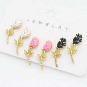 Copper Earring - KE122376-BI