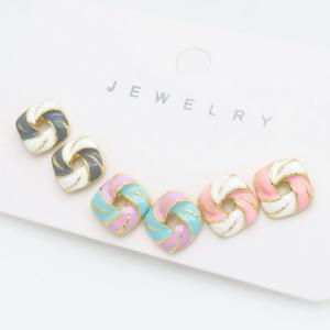 Copper Earring - KE122378-BI