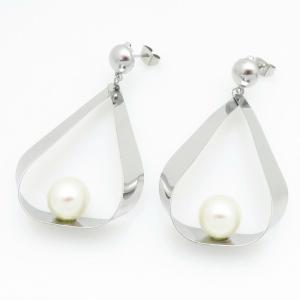 Stainless Steel Earring - KE122412-BI
