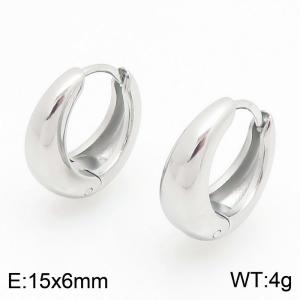 Stainless Steel Earring - KE122506-WM