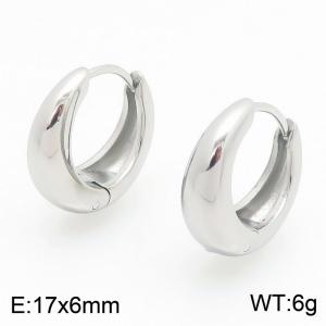Stainless Steel Earring - KE122508-WM