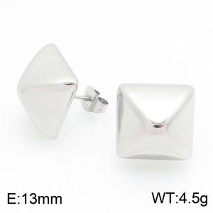 Stainless Steel Earring - KE122532-WM