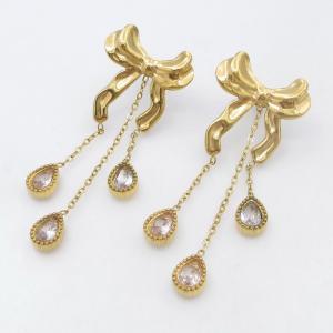 SS Gold-Plating Earring - KE122622-SP