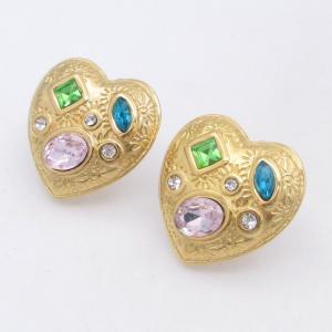 SS Gold-Plating Earring - KE122623-SP