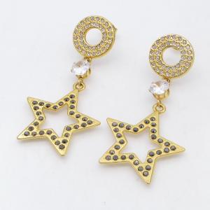 SS Gold-Plating Earring - KE122625-SP