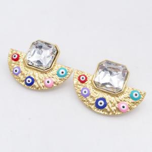 SS Gold-Plating Earring - KE122672-SP