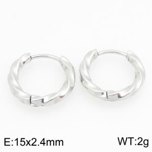 Stainless Steel Earring - KE122902-GC